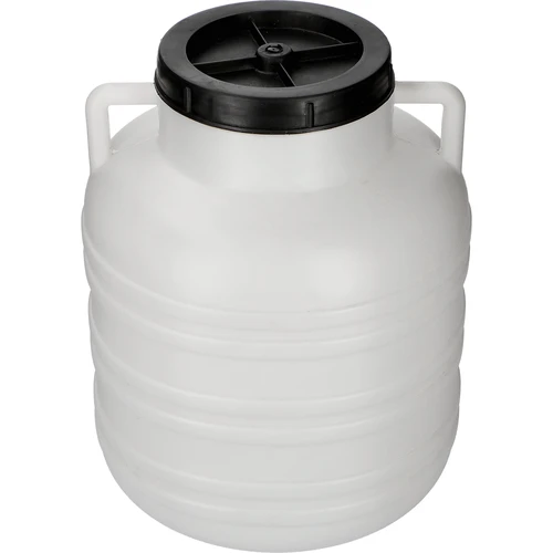 Hapatusruukku 20 l - valkoinen, kahvoilla