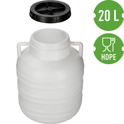 Hapatusruukku 20 l - valkoinen, kahvoilla - 3