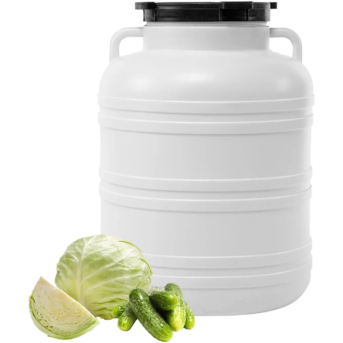 Hapatustynnyri 60 L – valkoinen, kantokahvat - 4