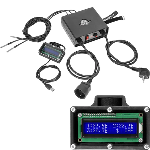 hawkSTILL Wi-Fi IQ -paketti – Wi-Fi-yhteydellä ja näytöllä varustettu tislauslämpömittari - 2