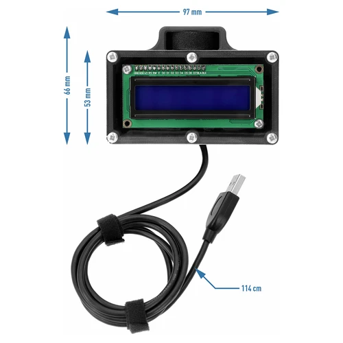 hawkSTILL Wi-Fi IQ -paketti – Wi-Fi-yhteydellä ja näytöllä varustettu tislauslämpömittari - 7