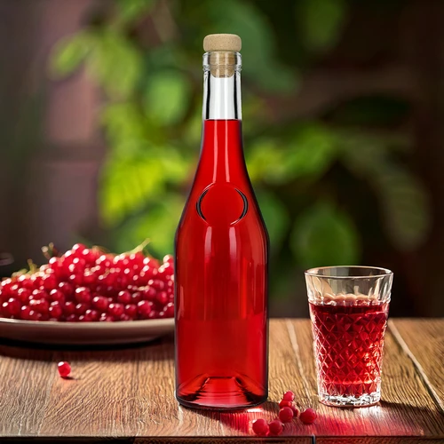 Herbowa-pullo 500 ml sienenmuotoisella korkilla, 1 kpl - 9