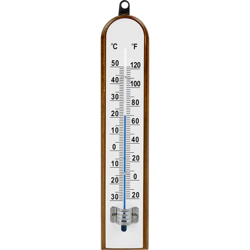 Huonelämpömittari valkoisella asteikolla (-30°C - +50°C) 20cm  - 1 