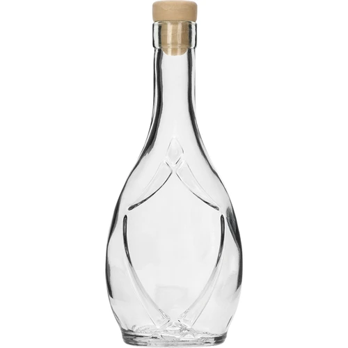ICONA-koristepullo 250 ml, sienikorkilla, 1 kpl