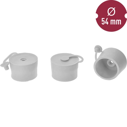 Ilmapallon korkki fi 54 mm sulkimella - 2