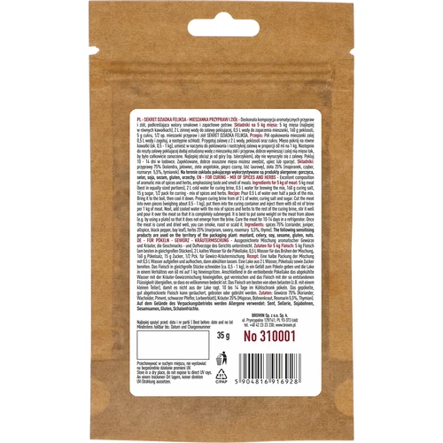 Isoisä Feliksin Suolaussalaisuus, 35 g - 2