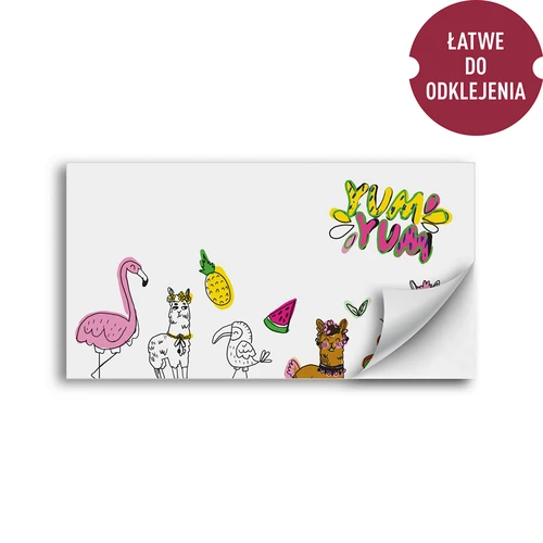 Itseliimautuvat etiketit lasten kuvio 85/45 mm - 20 kpl - 2