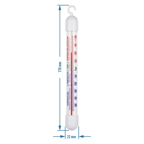 Jääkaappi- ja pakastinlämpömittari (-50°C - +40°C) 17cm - 2