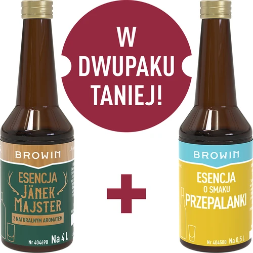 Jänek Majster -esanssisarja 40 ml + Przepalanka 40 ml - 3