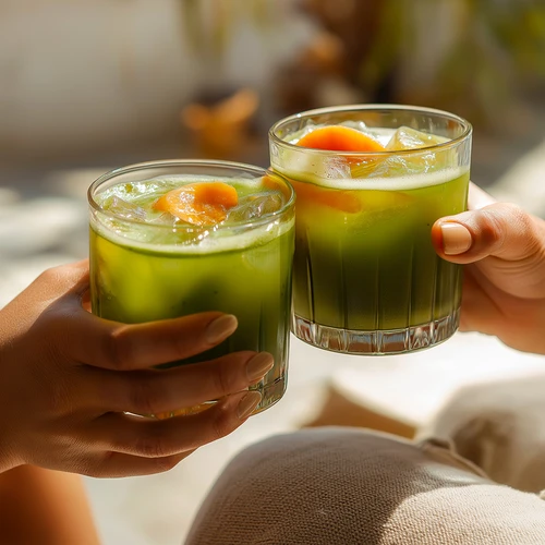 Juhlasetti - Vypito Matcha ja aprikoosi - 12