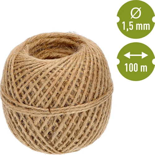 Juuttinaru 1,5 mm/100 m/100 g - 4