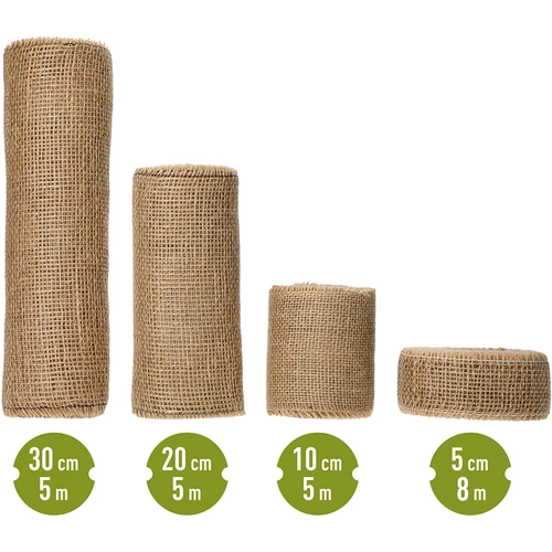 Juuttinauha 10 cm/5 m - 16