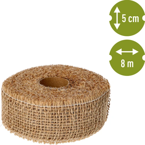 Juuttinauha 5 cm / 8 m - 4