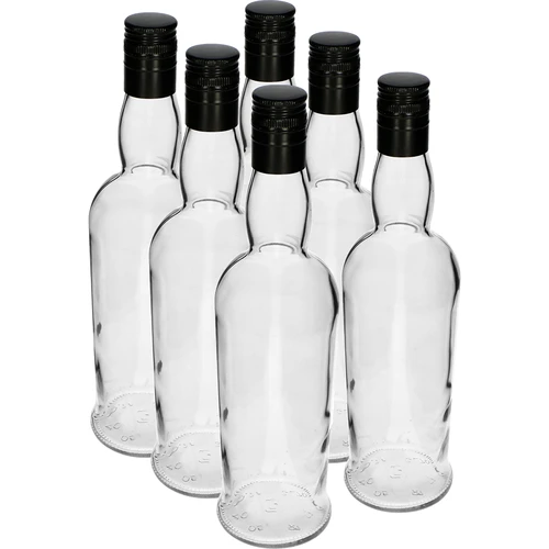 Kapteenin pullo 700 ml kierrekorkilla - 6 kpl  - 1 
