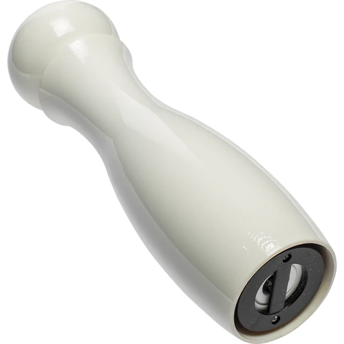 Käsikäyttöinen pippuri- ja suolamylly, 21 cm, valkoinen - 2