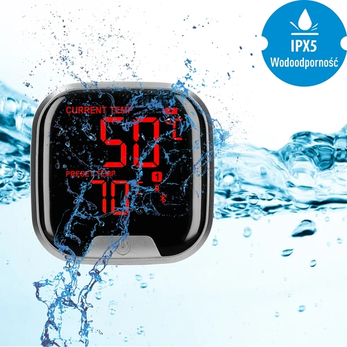 Keittiölämpömittari Bluetoothilla, 2 anturia - 9