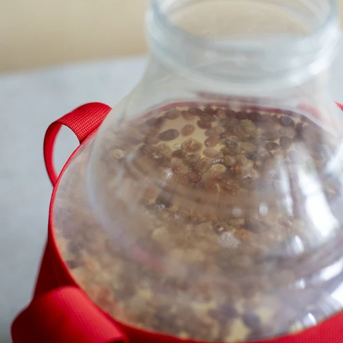 Kevyt, särkymätön viinipallo hihnoilla, 10 L - 17