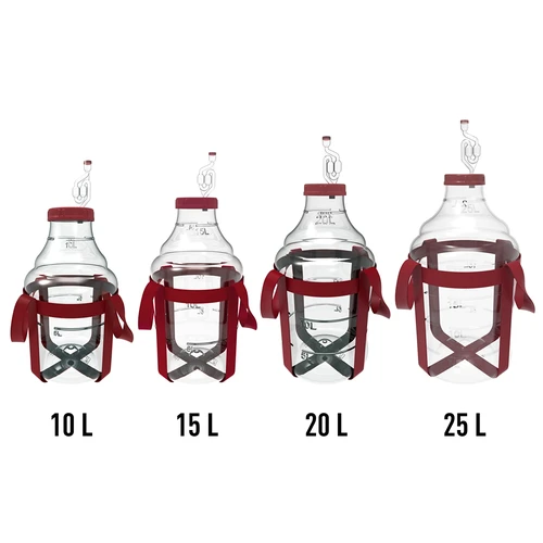 Kevyt, särkymätön viinipallo hihnoilla, 20 L - 7