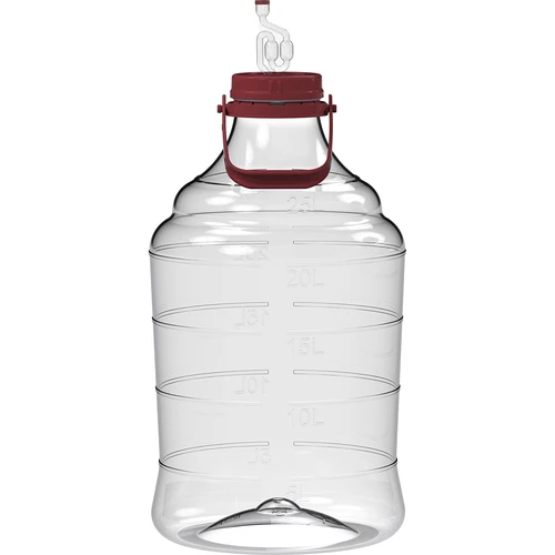Kevyt, särkymätön viinipallo, jossa kahva, 25 L  - 1 