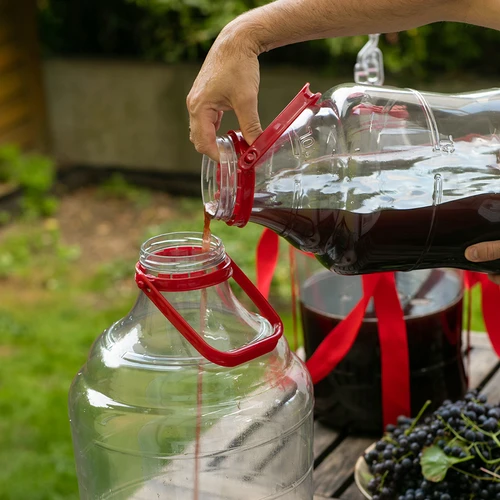 Kevyt, särkymätön viinipallo kahvalla, 20 L - 9