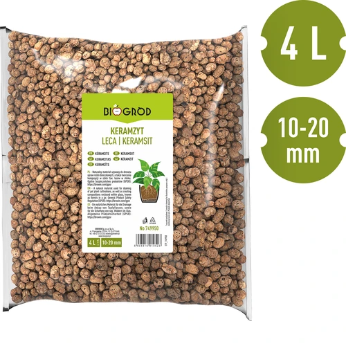 Kevytsora ruukkukasveille, puutarhanhoitoon ja lasimetsiin 10–20 mm, 4L - 3
