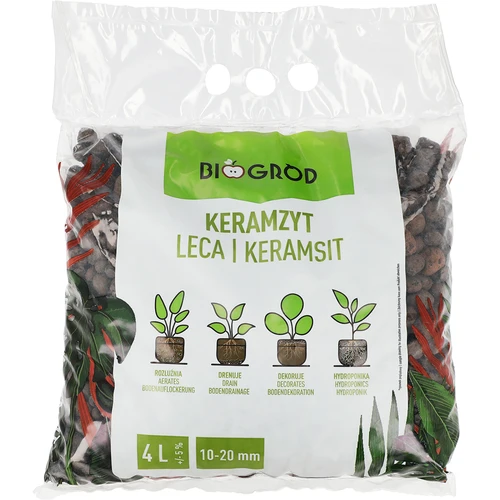 Kevytsora ruukkukasveille, puutarhanhoitoon ja lasimetsiin 10–20 mm, 4L  - 1 