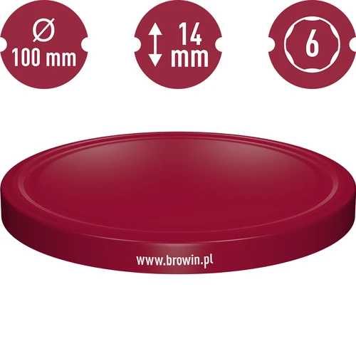 Kierrekorkki fi 100 viininpunainen - 10 kpl - 3