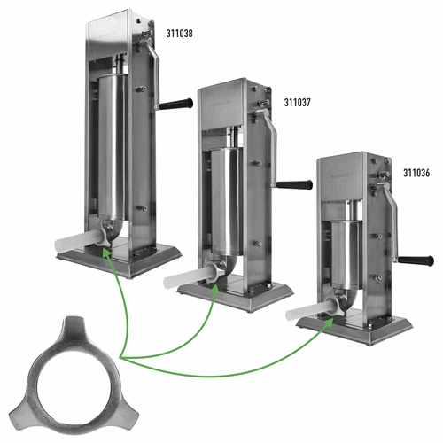 Kierremutteri Browin-makkaratäyttimiin, nro 311036, 311037, 311038 - 3
