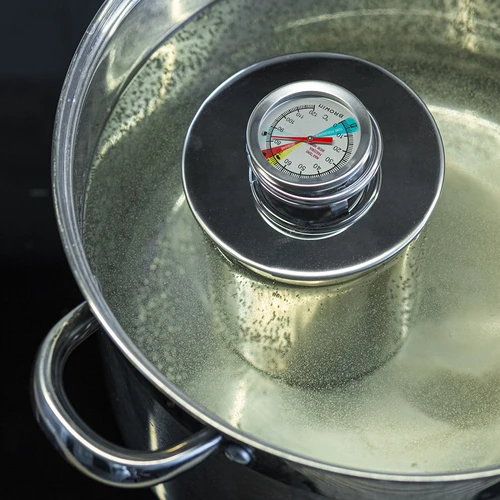 Kinkkupuristimen mittari 1,5 kg ja 3 kg (0°C - +120°C) 12,5 cm - 5