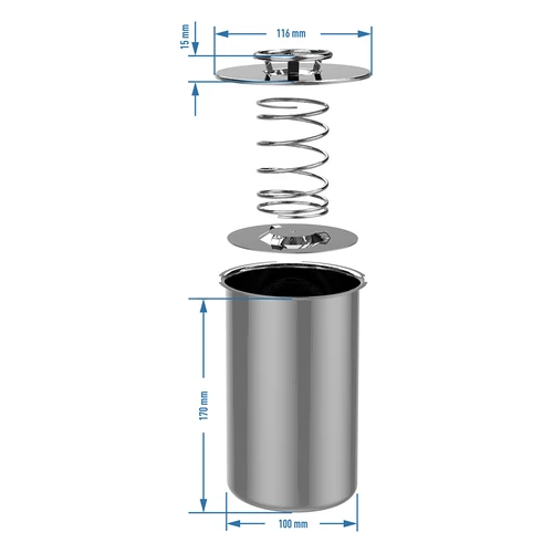 Kinkkupuristin - Oikea pala 1,5 kg - 11