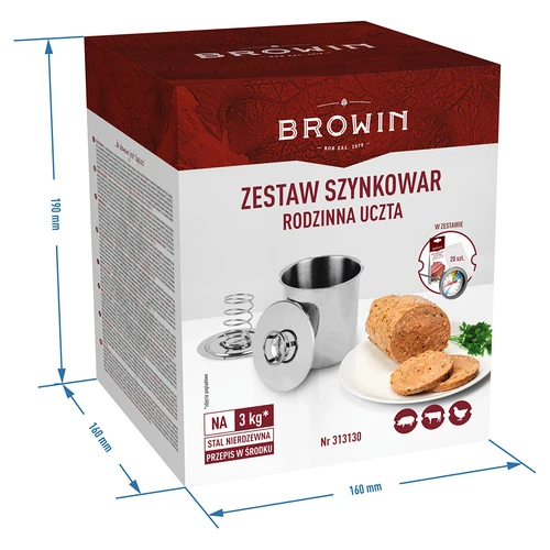 Kinkkupuristin Setti - Perheateria, 3 kg - 12