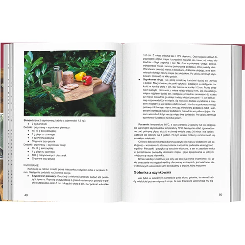 Kirja "Kinkunkeitin - kulinaaristen mahdollisuuksien mestari, Reseptit" (kirja puolaksi)" - 6