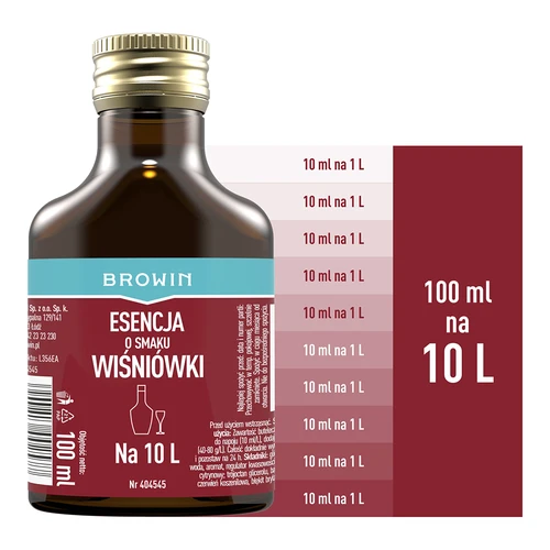 Kirsikkaliköörin makuinen esenssi 10 L - 100 ml - 4