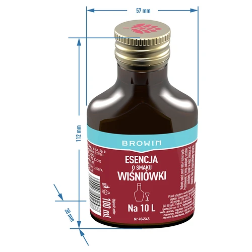Kirsikkaliköörin makuinen esenssi 10 L - 100 ml - 5
