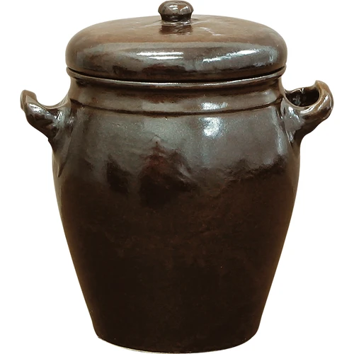 Kivitavara - 1,6 l rustiikkinen astia kannella  - 1 
