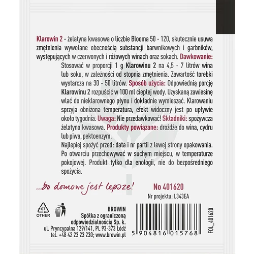 Klarowin 2 - kirkastusaine - 2
