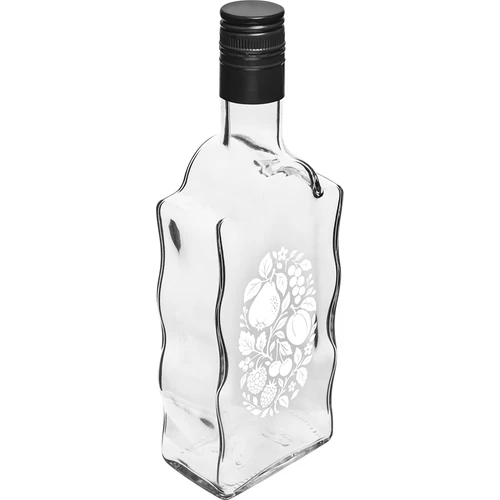 Klasztorna-pullo 500 ml kierrekorkilla ja painatuksella "Hedelmät", kuvio 1