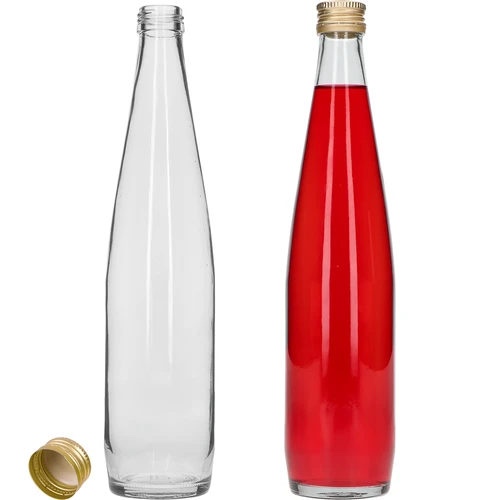 Klubowa-pullo 500 ml kultaisella kierrekorkilla, 6 kpl:n setti - 4