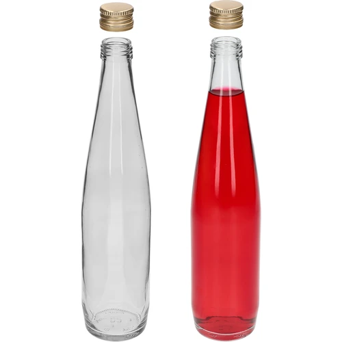 Klubowa-pullo 500 ml kultaisella kierrekorkilla, 6 kpl:n setti - 5