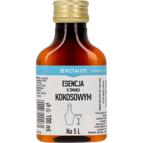 Kookoksen makuinen esanssi, 5 L - 100 ml  - 1 