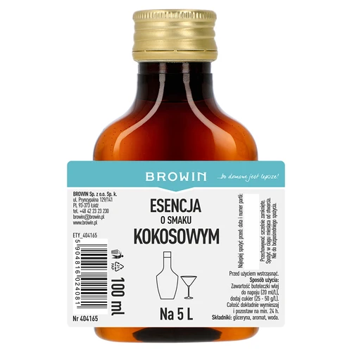 Kookoksen makuinen esanssi, 5 L - 100 ml - 4