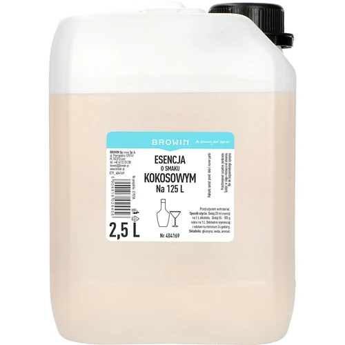 Kookosmakuesanssi, 2,5L, 125L valmista juomaa varten  - 1 