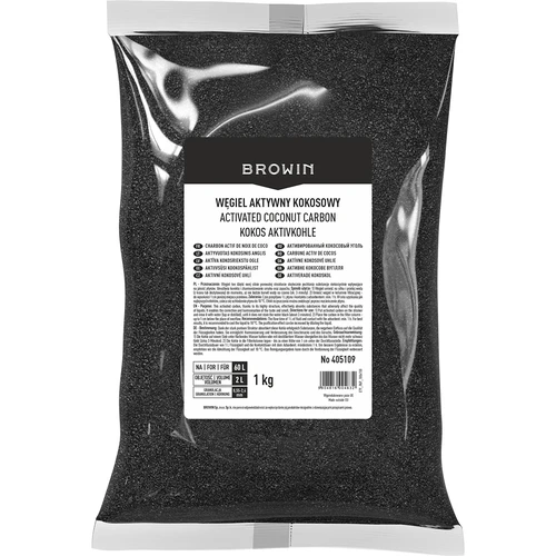 Kookospähkinäaktiivihiili 1 kg