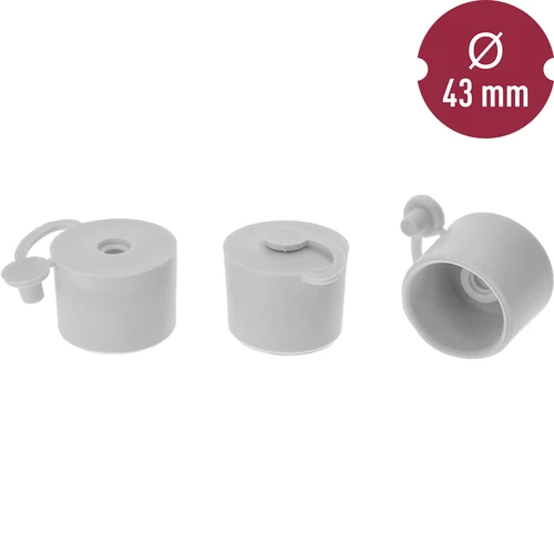 Korkki ilmapalloon fi 43 mm sulkimella - 2