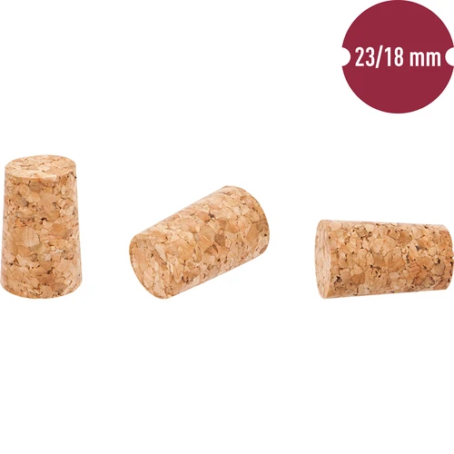 Korkkitulppa 23/18 mm 10 kpl - 2