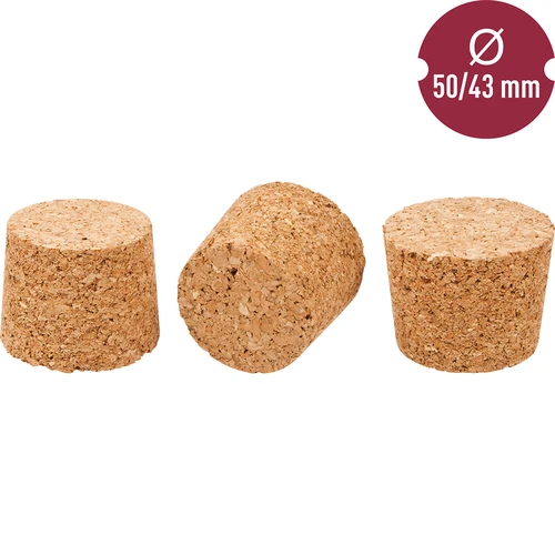 Korkkitulppa 50/43 mm - 2