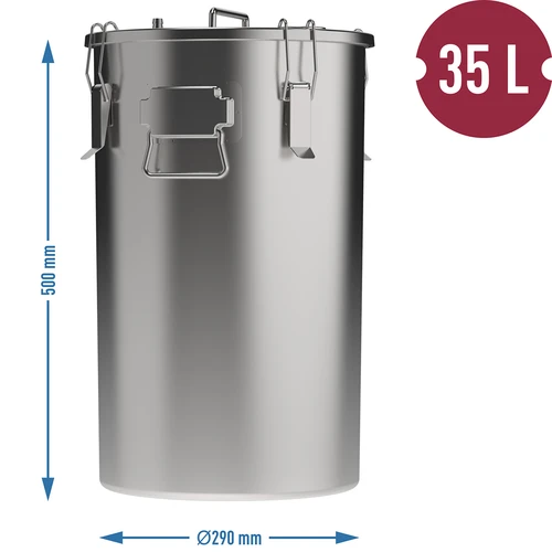 Kotisavustin kattilassa, 35 L, kaasuliedelle - 8