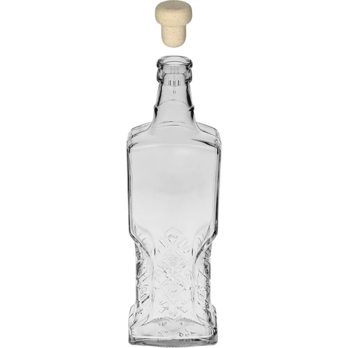 Kredens-pullo 0,5 L korkilla - 2