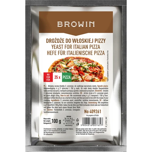 Kuivahiiva italialaiseen pizzaan - 100 g  - 1 