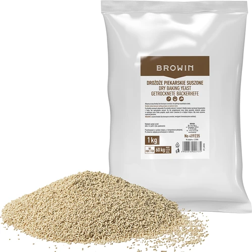 Kuivattu leipomohiiva, 1 kg  - 1 